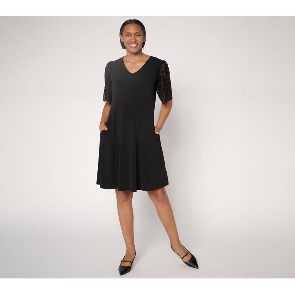 Liberare Women's Petite Dress PM Make Your Selection: Susan Graver Black A724978